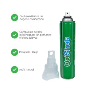 Oxigeno Portatil - OXISHOT 4.6 Lt
