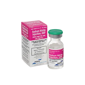 Suministro/Kit Intoxicacion por Cianuro_Inyeccion de Nitrito de Sodio 300 mg/10 mL-HOPE